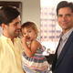 Josh Peck, Emelia / Layla Golfieri, and John Stamos
